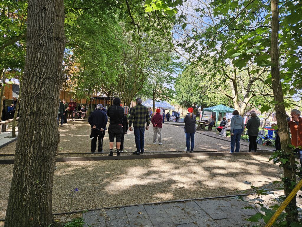 john sear petanque comp25 morning session spitfires